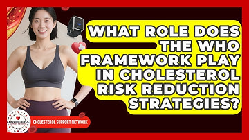 What Role Does the WHO Framework Play in Cholesterol Risk Reduction Strategies?