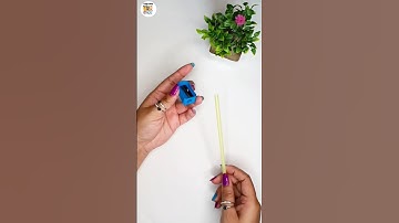 straw🧃से इतना आसान😱😱कि बच्चा भी बना ले💯😍 बनाएं बवाल चीज़ एक बार देखो#viral #ytshorts #diy #easy