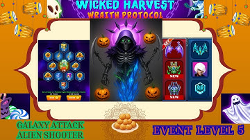 Galaxy Attack Alien Shooter | Wicked Harvest Event 2025 LEVEL 5 | ZAMBARIO GAMERS