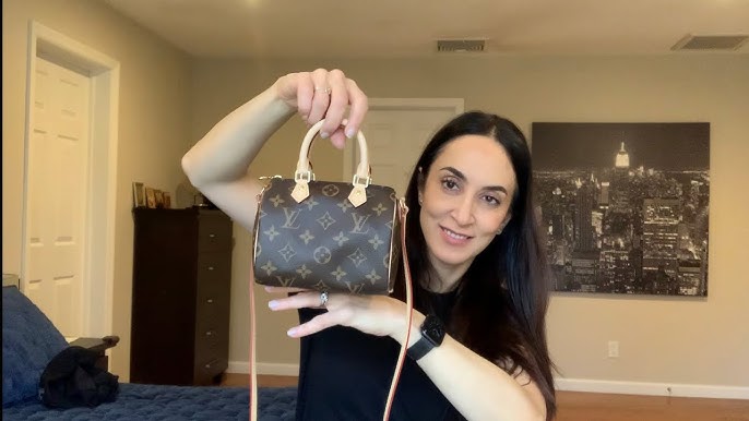 Louis Vuitton NANO SPEEDY / What fits inside, modshots