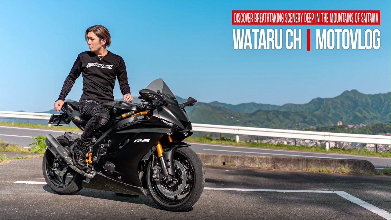 【秘境の滝】こんな場所があったのか…埼玉の山奥で感動の景色に出逢う新緑ツーリング前編【YZF-R6】