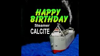 Journey back to 1912 and the birthday of the  great lakes freighter calcite