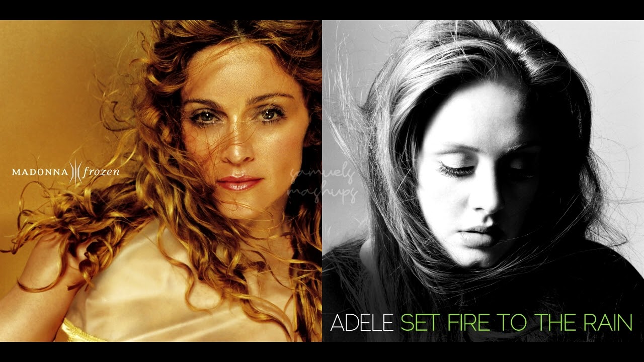 Frozen x Set Fire To The Rain | Mashup of Madonna & Adele