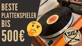 Beste Plattenspieler bis 500€ / Beste Schallplattenspieler / Vinyl / Welcher Plattenspieler / HiFi