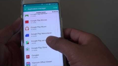 Samsung Galaxy S6 Edge: How to Uninstall an App