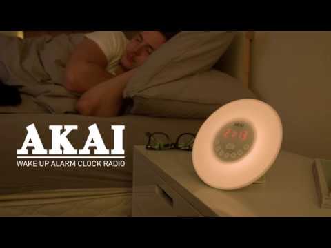 Akai Wake Up Alarm Clock Radio Youtube