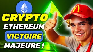 ETHEREUM FEU VERT de la SEC VICTOIRE MAJEURE 🔥