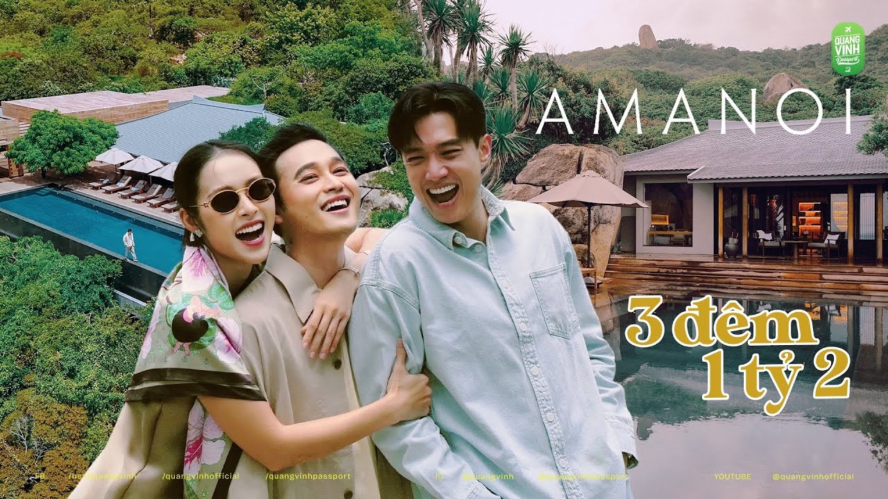 “Đập hộp” Villa Amanoi 1 TỶ 2 – xứng đáng không? - Quang Vinh, Diệp Bảo Ngọc, Quốc Trường 
