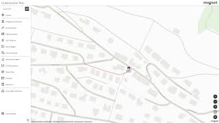 Mapset Stil Von Routen