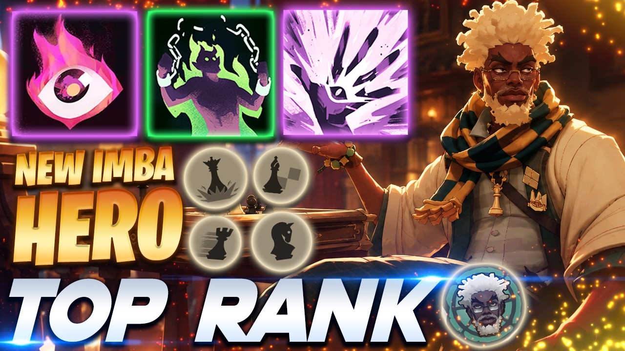 Top Rank Solomon - NEW IMBA HERO - Deadlock Pro Gameplay & Guides [Watch & Learn]