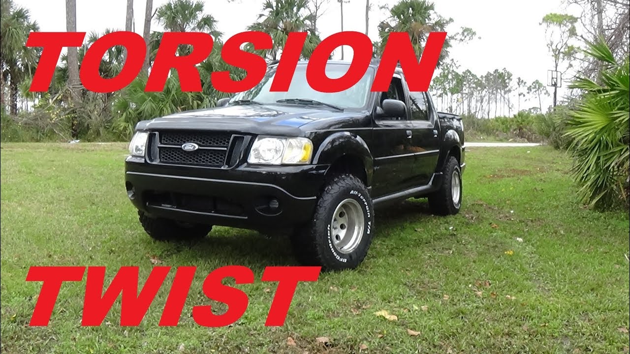 Torsion Twist How To Lift Your Truck 2004 Ford Sport Trac Youtube