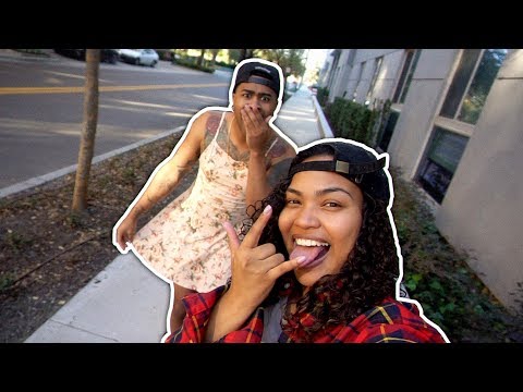 EXTREME PUBLIC CLOTHES SWAP CHALLENGE!!! 😳😂 (VERY Caving tripsNNY)