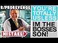 r/prorevenge | When the Intern is actually the CEO's Son...