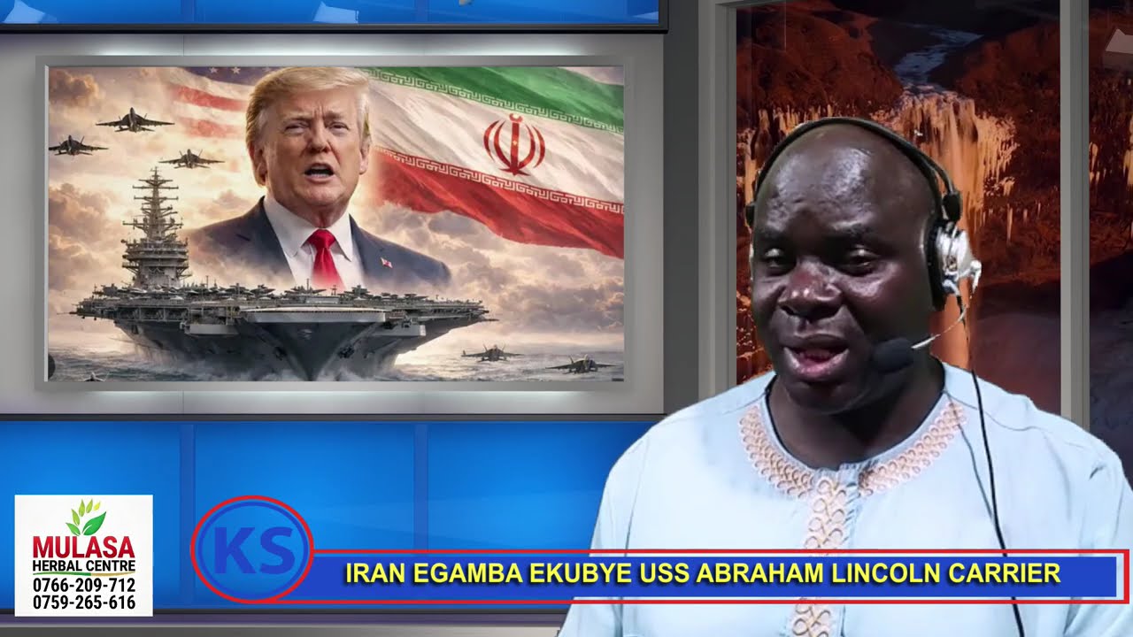 IRAN Egamba Ekubye USS Abraham Lincoln Ya Trump America Ebiwakanyizza!!