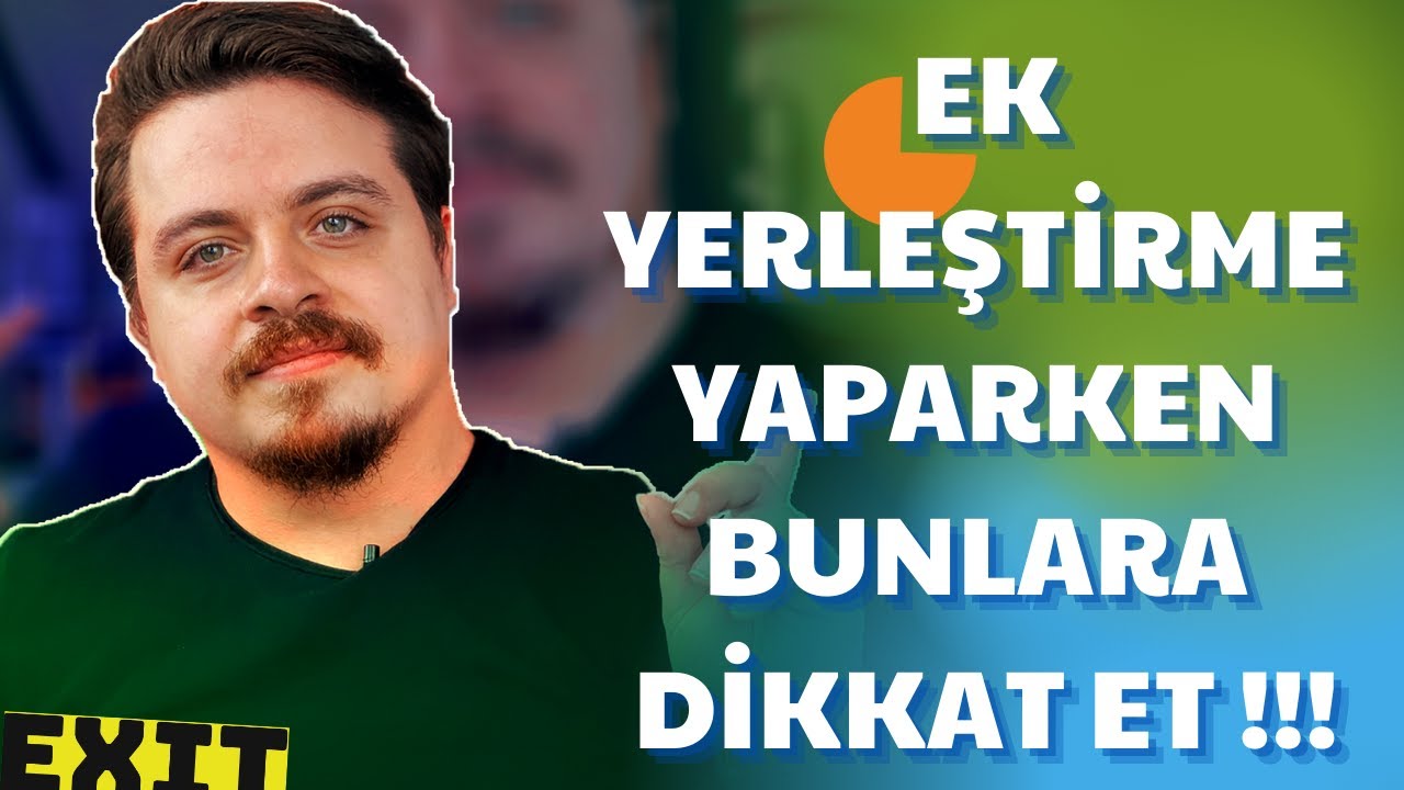 EK YERLEŞTİRME NEDİR ? EN İYİ EK TERCİH NASIL YAPILIR? DİKKAT EDİLECEKLER #üniversite #üni #ektercih