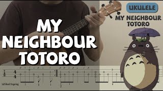 My Neighbour Totoro となりのトトロ (Ukulele) [TAB] chords