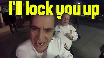 These Security Guards Tried to ARREST Citizen