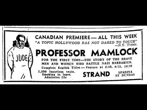 Professor Mamlock & Anti-Fascist Cinema