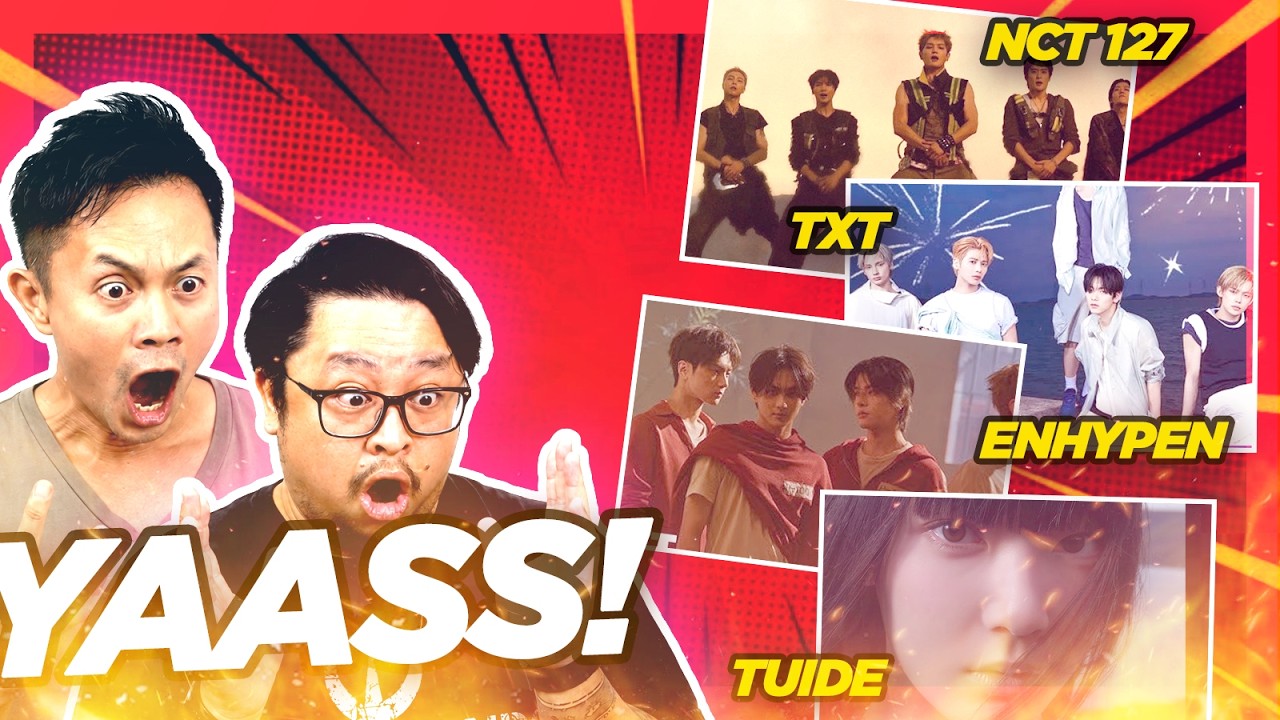 ドギョム　hanabi Comebacks! NCT127 'Blingy' - TXT 'Setsuna Hanabi' - Enhypen