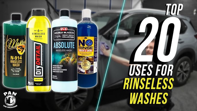 P&S Professional Detail Products - Absolute Rinseless Wash - Premium Soap  Alternative; Emulsify Dirt; Softens Water; Safe on Paint, Coatings, Wraps