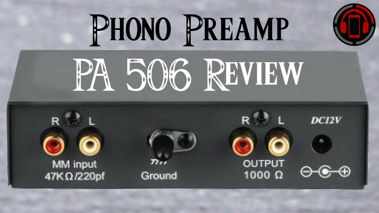 Hama Stereo Phono Preamp/Vorverstärker PA 506 Review [Unboxing/Deutsch] -  YouTube