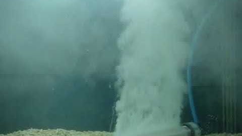 micro bubble diffuser working video