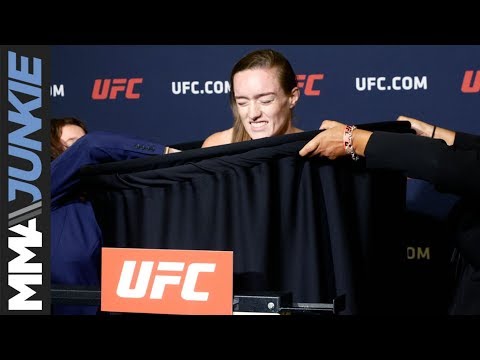 Aspen Ladd struggles through, makes weight for UFC on ESPN+ 13