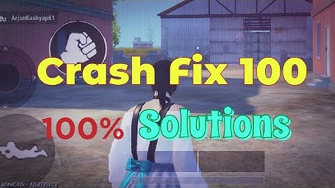 pubg Mobile lite crash problem 100% fix