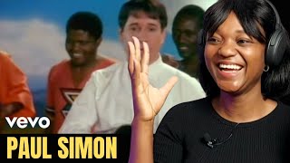 Paul Simon - diamond on the sole of her shoes reaction