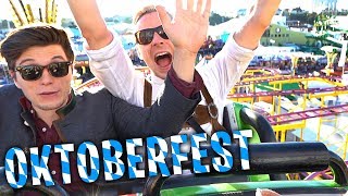 PALUTEN und REWI testen Achterbahnen auf dem OKTOBERFEST 2018!