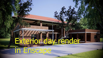 Sketchup, Enscape and Lumion class (Aug,2022)-8 (Exterior day render with SketchUp and enscape)