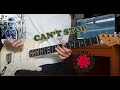 Red hot chili peppers  cant stop  guitar cover 2021