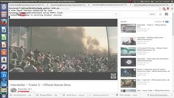 Movie Trailer using python code