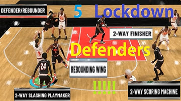 NBA 2K20 Pro Am 1 Shooting Archetype vs. 5 Lockdown Defenders Lineup