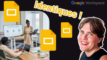 Google #Workspace : faire des modèles pour faire pro (exemple avec #slides)