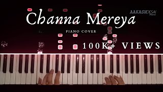 Channa Mereya | Easy Piano Cover | Arijit Singh | Aakash Desai screenshot 4