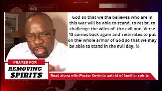 Pray Along: Minister Kevin Ewing Prayer Against Familiar Spirits