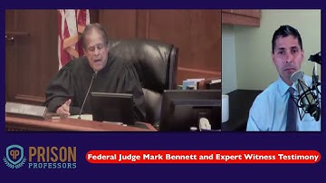 Judge Mark Bennett and Expert Testimony at Sentencing (2020)