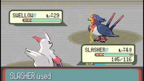 Pokemon Ruby Zangoose Run part #6