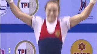 Weightlifting World Championships 2007 Women 58 kg Marina Shainova