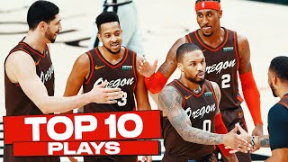 Top 10 Portland Trail Blazers Plays of The Year!