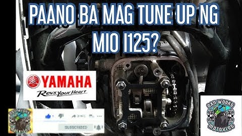 Paano ba mag tune-up ng Mio I 125?