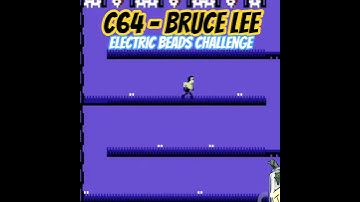 BRUCE LEE – Commodore 64 (1984) | Navigating the Infamous Electrical Beads