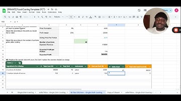 How to cost your food correctly as a food vendor