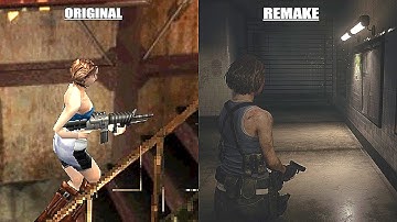 Original Resident Evil 3 vs  Remake Graphics Comparison