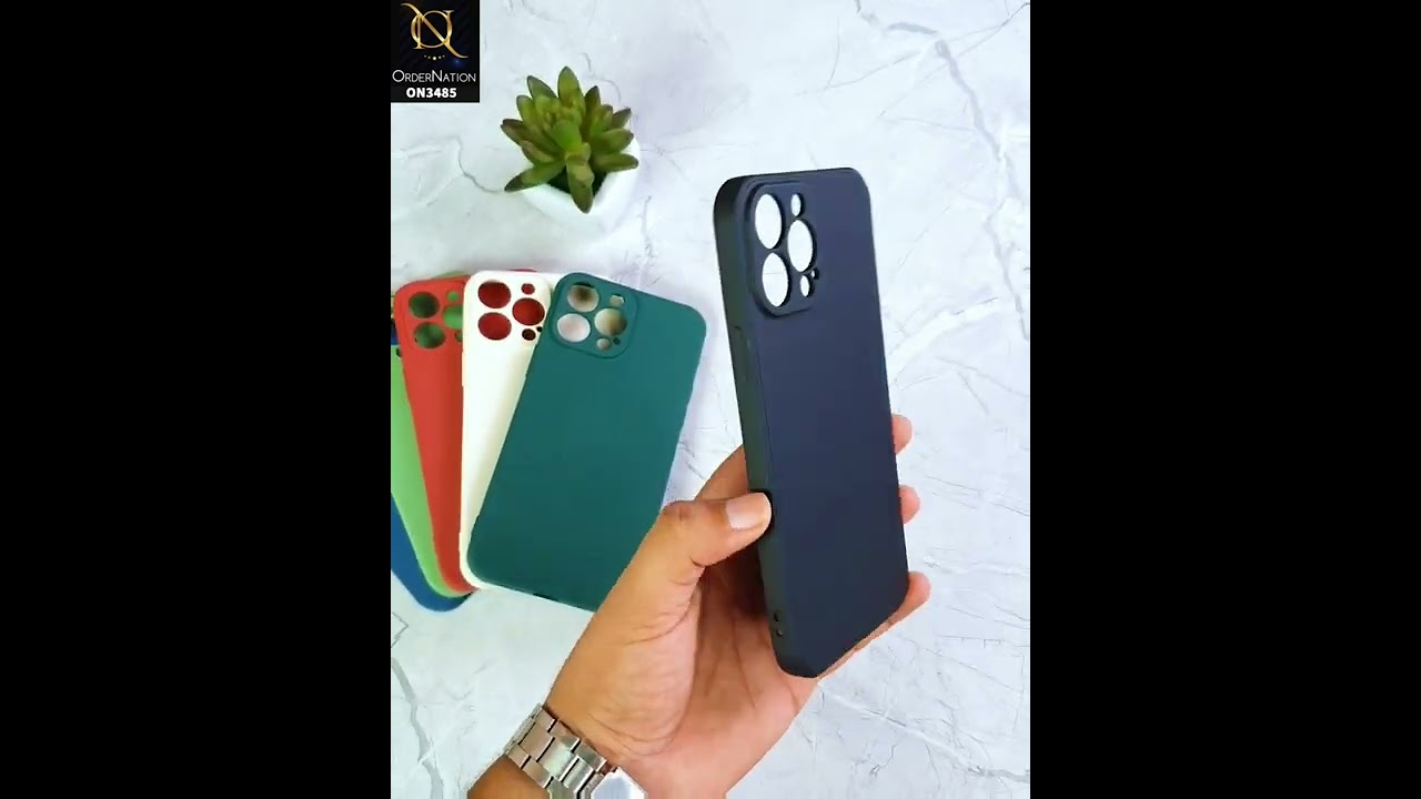 Vivo S1 Pro Cover - ONation Be Different Series - HQ Liquid Silicone Elegant Colors Camera Protection Soft Case (Fast Delivery)