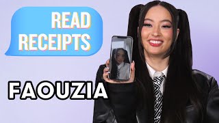 Singer Faouzia Was NOT READY For Us To See Her Phone | Read Receipts | Seventeen