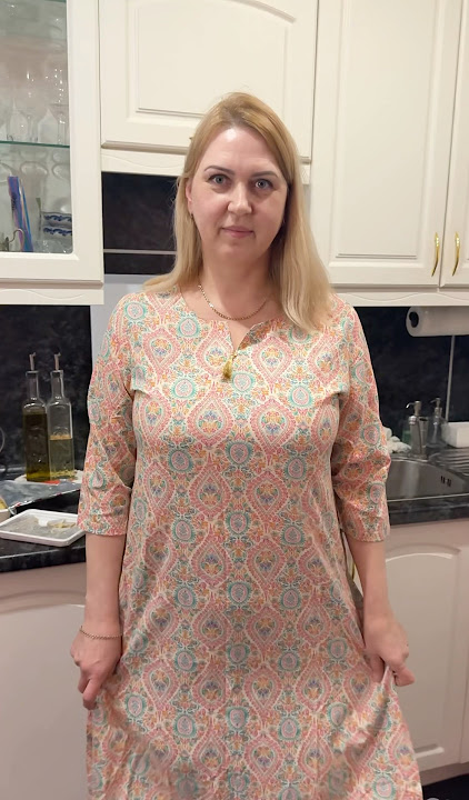 Russian mom in Indian attire 🇮🇳 #mom  #grwm #indian #kurti