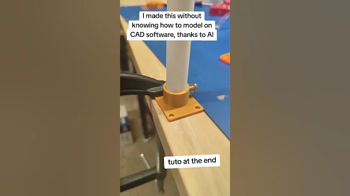 TOP 1 AI TOOL 2025 - allow me to make some 3D parts just with sentences #3dprinting #innovation #3d