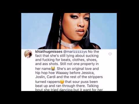 TRINA ends KHIA career by RESPONDING to the instagram post that KHIA made